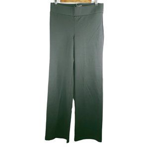 NYDJ Ponte Knit Dress Pants Size 6 Lift Tuck Black Stretch Pull On